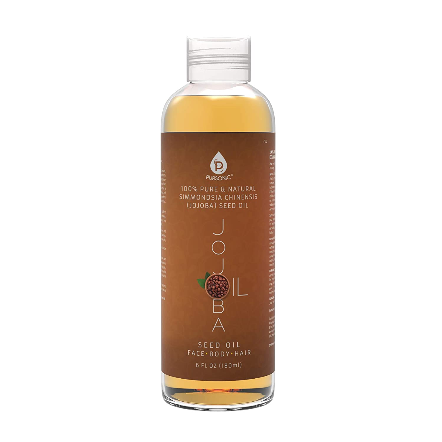 100% Pure & Natural Golden Jojoba Oil 6 Oz - Tiny Tim Skincare100% Pure & Natural Golden Jojoba Oil 6 OzDC - PURSONICTiny Tim SkincareDC-2876322100% Pure & Natural Golden Jojoba Oil 6 Oz