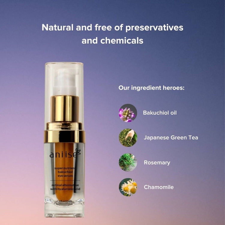 Anti - Aging Bakuchiol Eye Serum - Retinol Alternative - Tiny Tim SkincareAnti - Aging Bakuchiol Eye Serum - Retinol AlternativeFacial ToningDC - aniise natural skin careTiny Tim SkincareDC-2826275Anti - Aging Bakuchiol Eye Serum - Retinol Alternative
