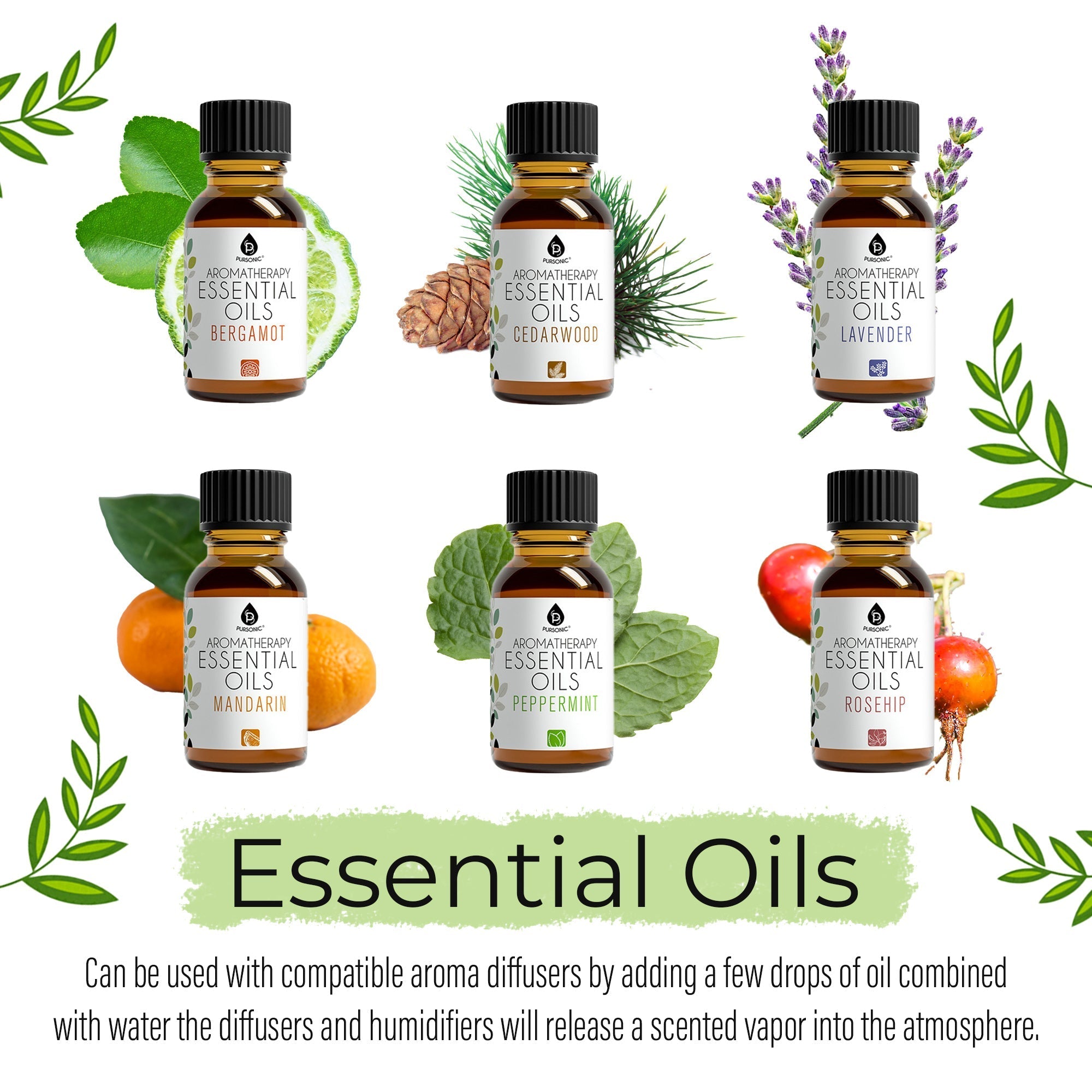 Aromatherapy Essential Oils 14-Pack Gift SetDC-PURSONICTiny Tim Skincare