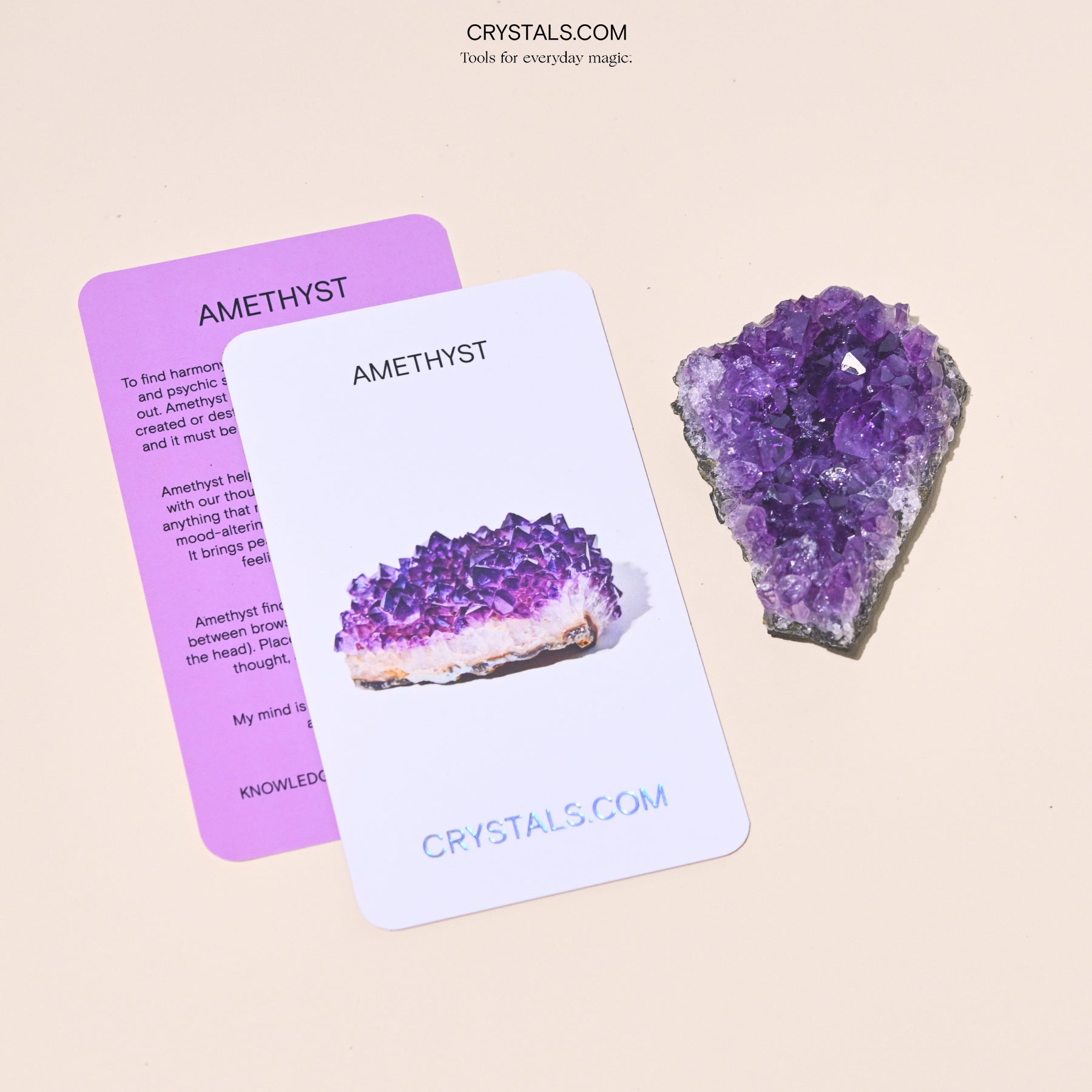 Brazilian Amethyst Cluster - Tiny Tim SkincareBrazilian Amethyst ClusterClusterCRYSTALS.COMTiny Tim Skincare70-120-amethyst-MDCRYSTALS.COMMD - 2 - 2.5 InchBrazilian Amethyst Cluster