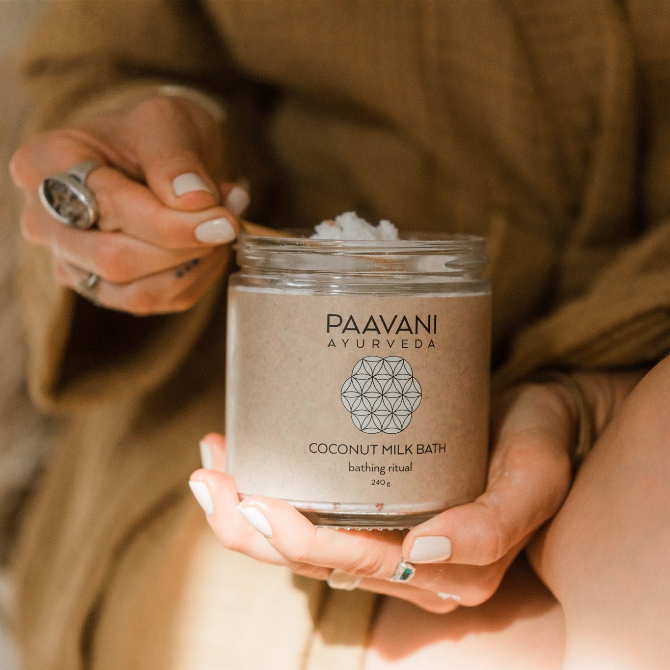 Coconut Milk Bath | Ayurvedic Herbal Soaking Ritual for Skin & Spirit - Tiny Tim SkincareCoconut Milk Bath | Ayurvedic Herbal Soaking Ritual for Skin & SpiritDC - PAAVANI AyurvedaTiny Tim SkincareDC-1864119Compostable RefillCoconut Milk Bath | Ayurvedic Herbal Soaking Ritual for Skin & Spirit
