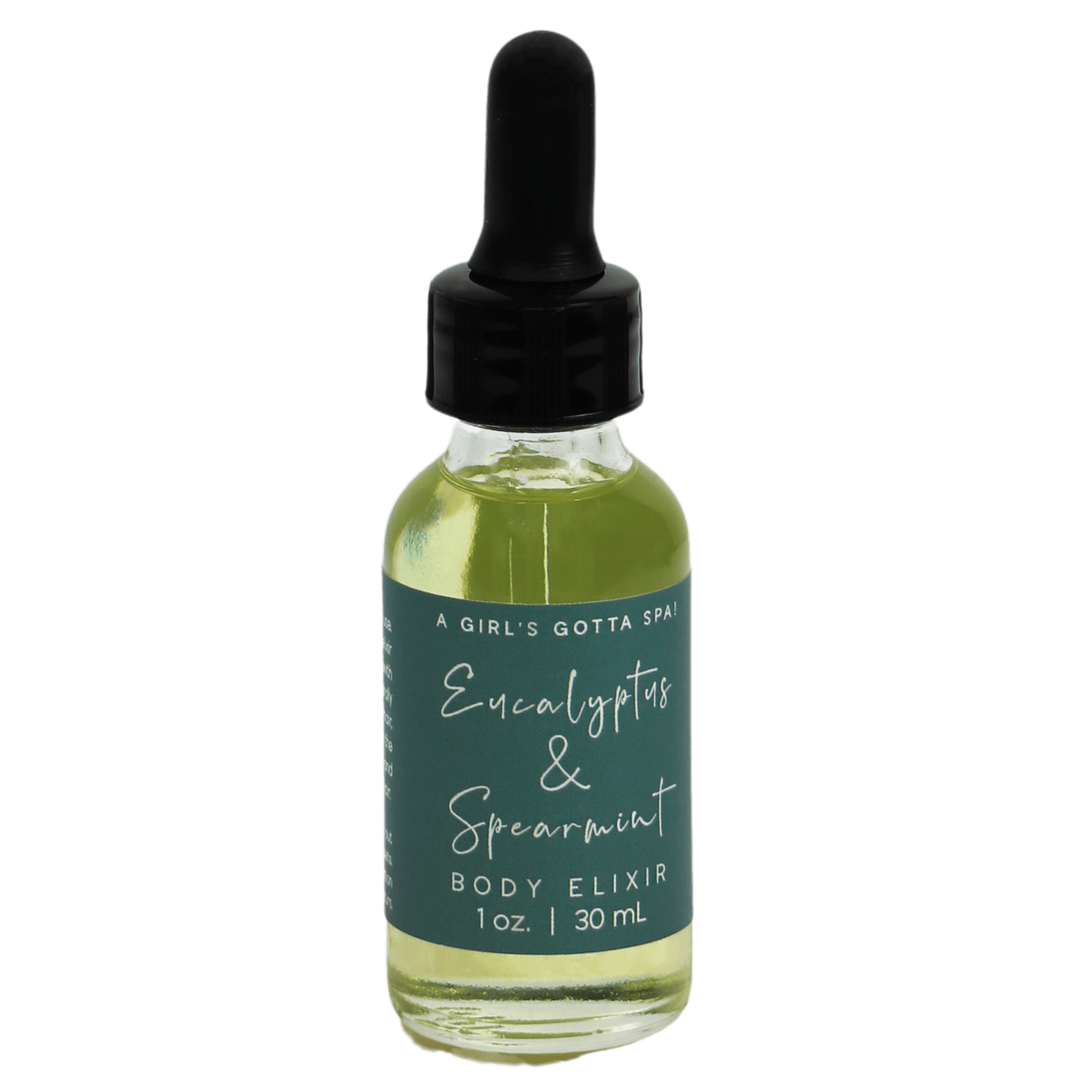 Eucalyptus & Spearmint Body Elixir - Tiny Tim SkincareEucalyptus & Spearmint Body ElixirDC - A Girl&
