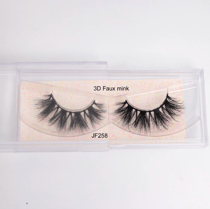 Fake Mink Eye Lash with Custom Eyelash Box 3D Fluffy Mink Eyelash Full Strip Eye Lashes with applicator - Tiny Tim SkincareFake Mink Eye Lash with Custom Eyelash Box 3D Fluffy Mink Eyelash Full Strip Eye Lashes with applicatorLuminous Bear ShopTiny Tim Skincare7060695613249870606956132498JF258Fake Mink Eye Lash with Custom Eyelash Box 3D Fluffy Mink Eyelash Full Strip Eye Lashes with applicator
