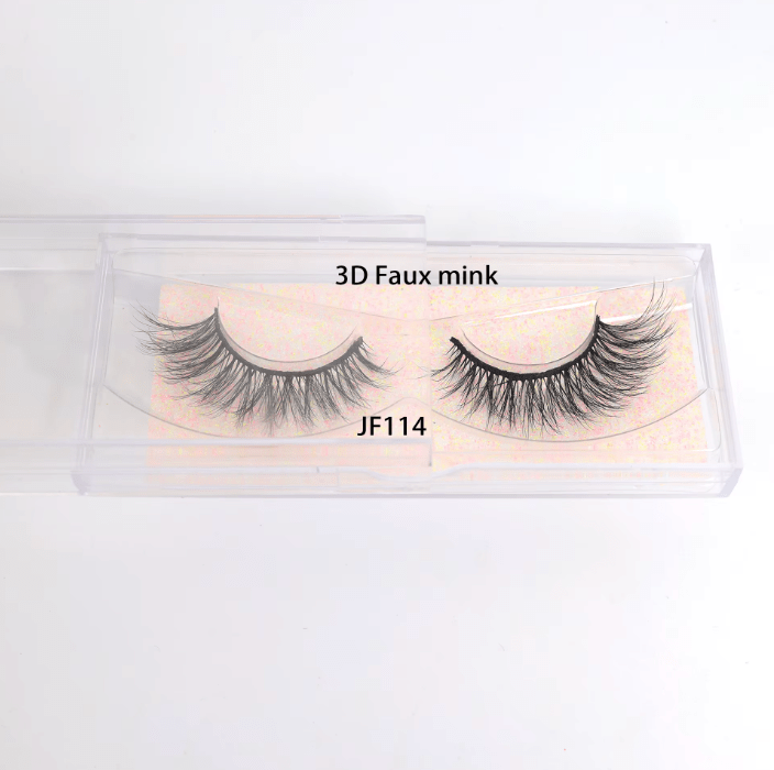 Fake Mink Eye Lash with Custom Eyelash Box 3D Fluffy Mink Eyelash Full Strip Eye Lashes with applicator - Tiny Tim SkincareFake Mink Eye Lash with Custom Eyelash Box 3D Fluffy Mink Eyelash Full Strip Eye Lashes with applicatorLuminous Bear ShopTiny Tim Skincare6929739982506969297399825069JF114Fake Mink Eye Lash with Custom Eyelash Box 3D Fluffy Mink Eyelash Full Strip Eye Lashes with applicator