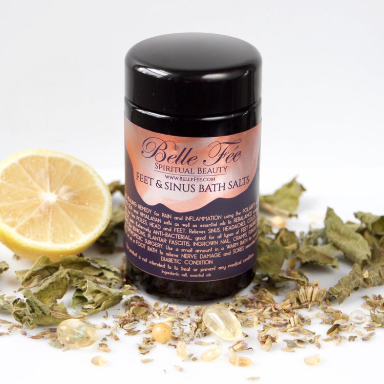 Feet & Sinus Bath Salts - Tiny Tim SkincareFeet & Sinus Bath SaltsDC - Belle Fée NYCTiny Tim SkincareDC-210170Feet & Sinus Bath Salts
