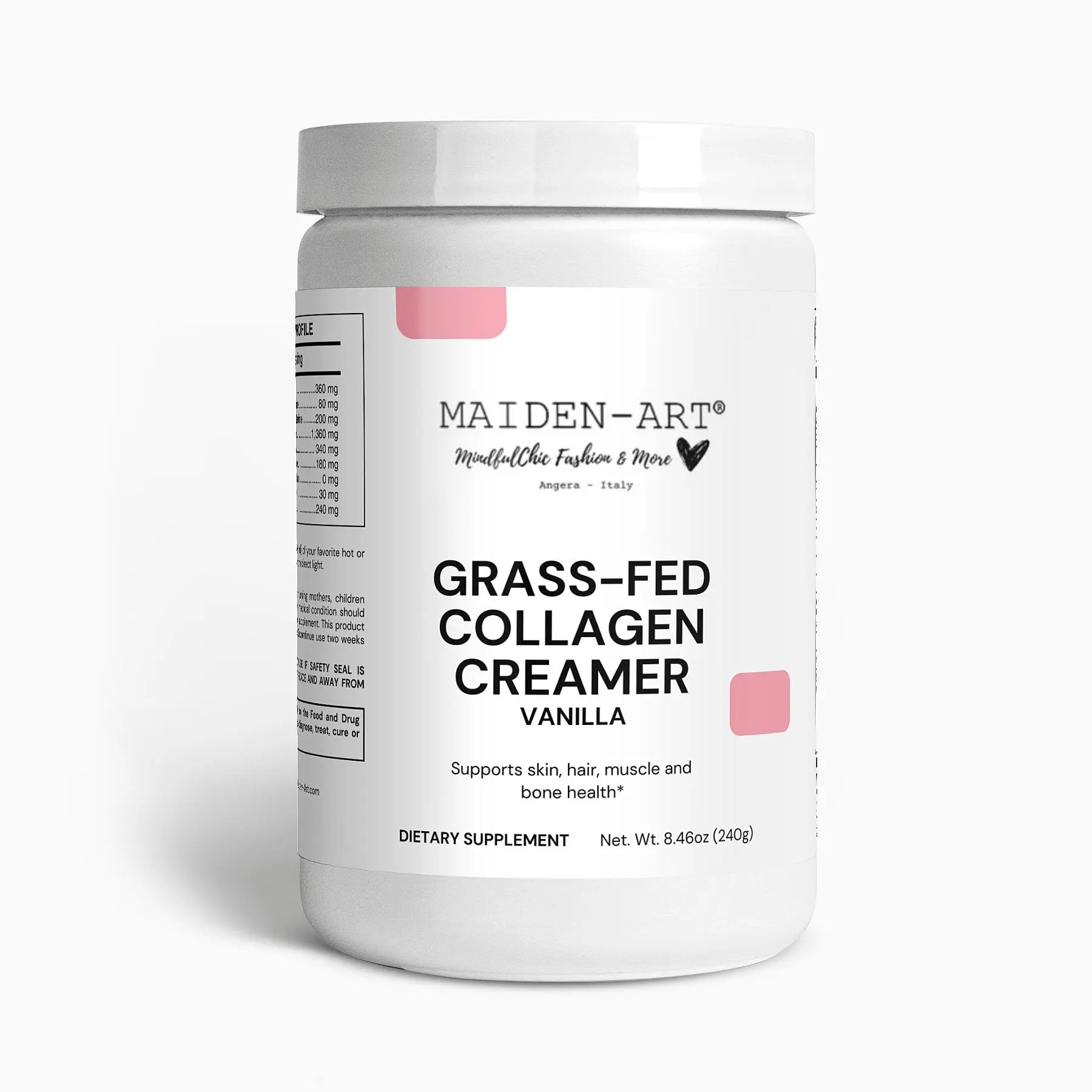 Grass - Fed Collagen Creamer (Vanilla) - Tiny Tim SkincareGrass - Fed Collagen Creamer (Vanilla)DC - Maiden - ArtTiny Tim SkincareStandardGrass - Fed Collagen Creamer (Vanilla)