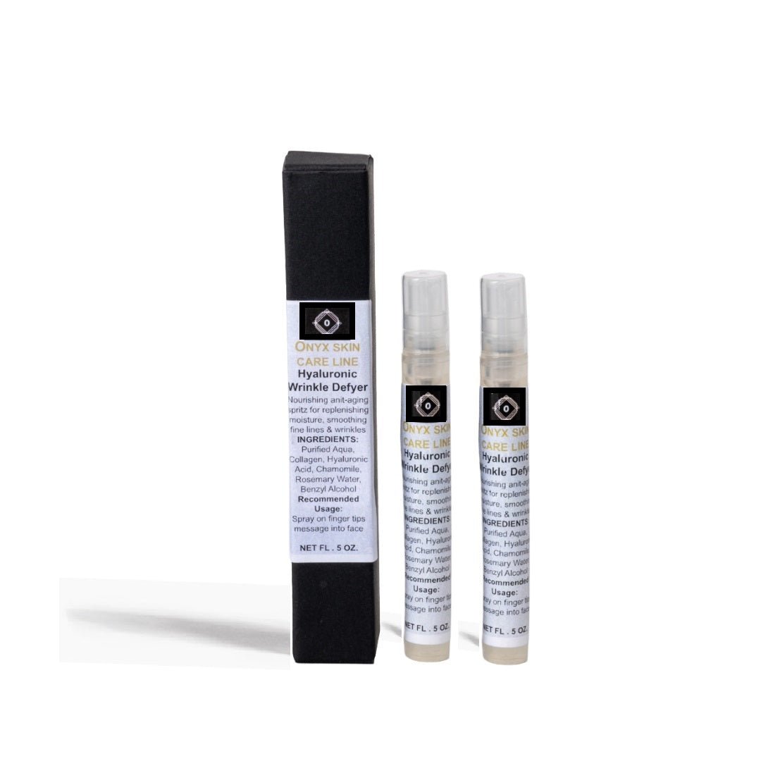 ORGANIC HYALURONIC WRINKLE DEFIER - For Women and Men - Tiny Tim SkincareORGANIC HYALURONIC WRINKLE DEFIER - For Women and MenHyaluronic Wrinkle Defyer SpritzOnyx Skin Care LineTiny Tim Skincare601956330632601956330632ORGANIC HYALURONIC WRINKLE DEFIER - For Women and Men