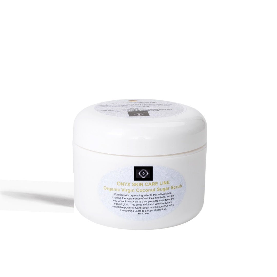 Organic Virgin Coconut Sugar Scrub - Unisex - Tiny Tim SkincareOrganic Virgin Coconut Sugar Scrub - UnisexBody ScrubOnyx Skin Care LineTiny Tim Skincare655255102124655255102124Sugar Scrub 8.0 ozOrganic Virgin Coconut Sugar Scrub - Unisex