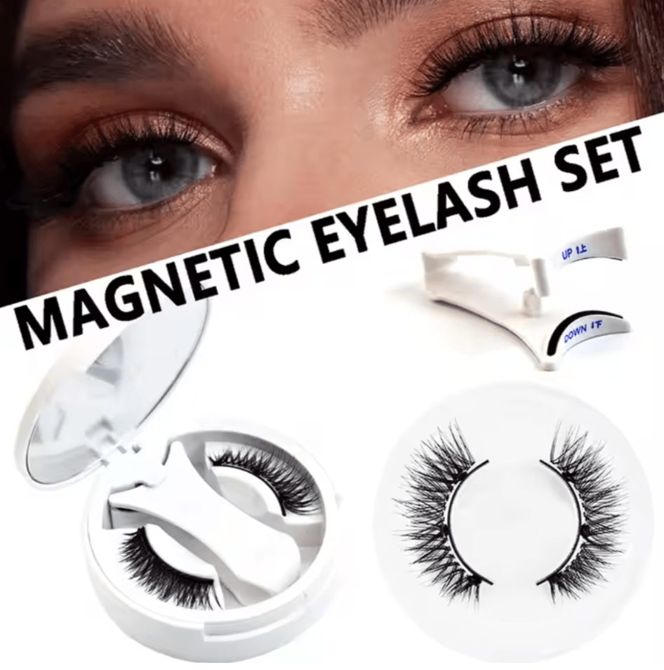 Reusable Anchor-Free Magnetic False Eyelashes SetTiny Tim Skincare