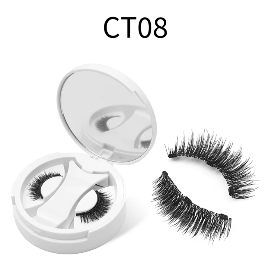 Reusable Anchor-Free Magnetic False Eyelashes SetTiny Tim Skincare