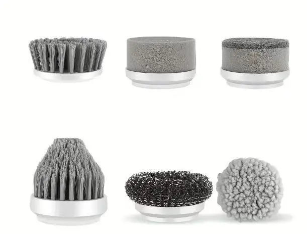 π§½ Rechargeable Electric Cleaning Brush β Cordless Spin Scrubber with Replaceable Brush Heads for Bathroom, Kitchen, and Multi - Surface Cleaning - Tiny Tim Skincareπ§½ Rechargeable Electric Cleaning Brush β Cordless Spin Scrubber with Replaceable Brush Heads for Bathroom, Kitchen, and Multi - Surface CleaningLuminous Bear ShopTiny Tim Skincare3033485287559230334852875592White with 5 Headsπ§½ Rechargeable Electric Cleaning Brush β Cordless Spin Scrubber with Replaceable Brush Heads for Bathroom, Kitc