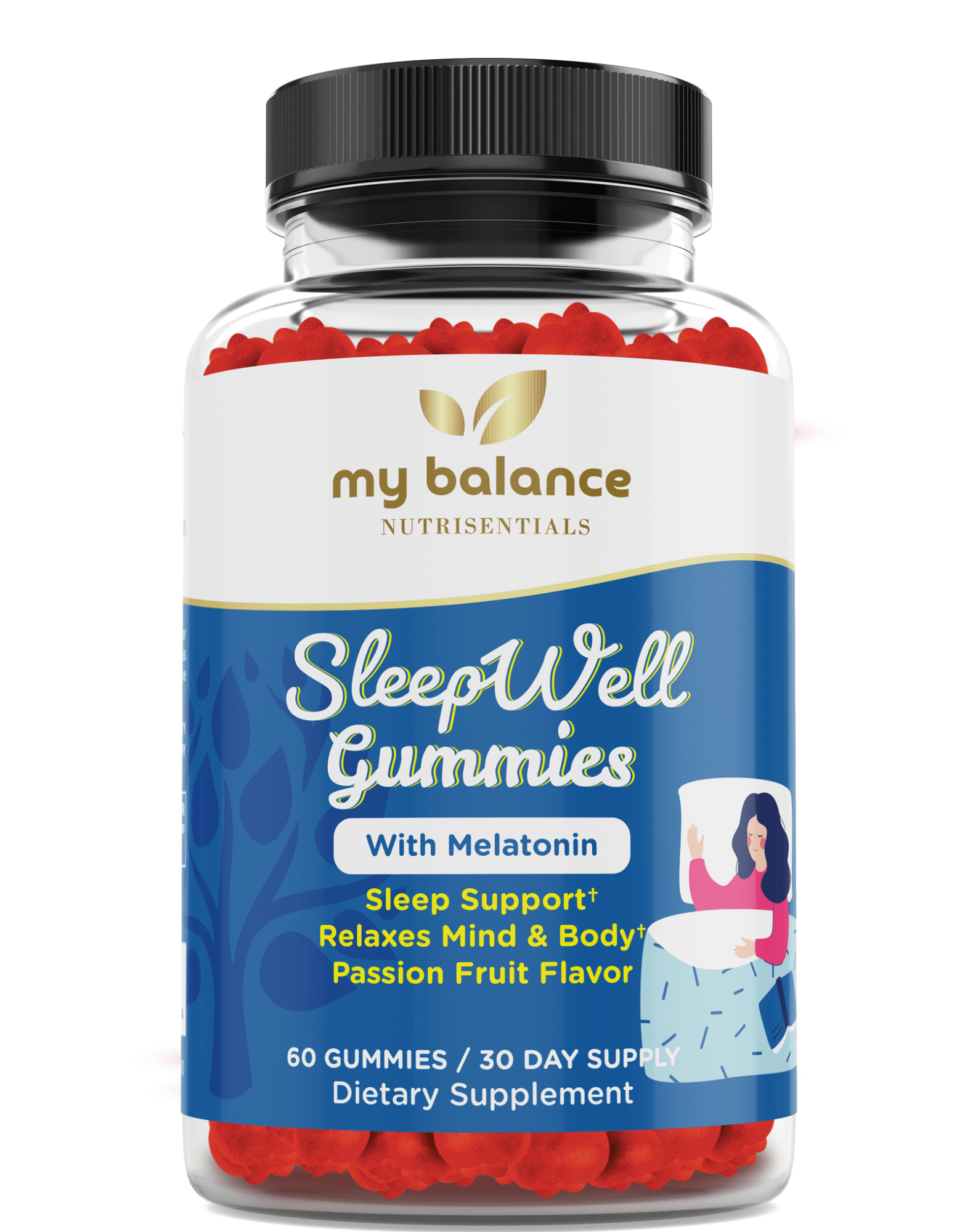 Sleep Well Gummies - Melatonin - Tiny Tim SkincareSleep Well Gummies - MelatoninDC - My Balance NutrisentialsTiny Tim SkincareDC-2536873Sleep Well Gummies - Melatonin