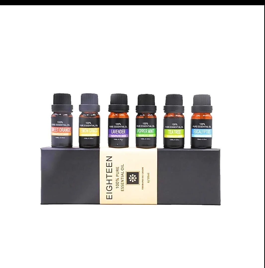 Therapeutic Grade 100% Pure Essential Oil Set of 6 - Tiny Tim SkincareTherapeutic Grade 100% Pure Essential Oil Set of 6DC - THE CEOTiny Tim SkincareDC-2353347Therapeutic Grade 100% Pure Essential Oil Set of 6