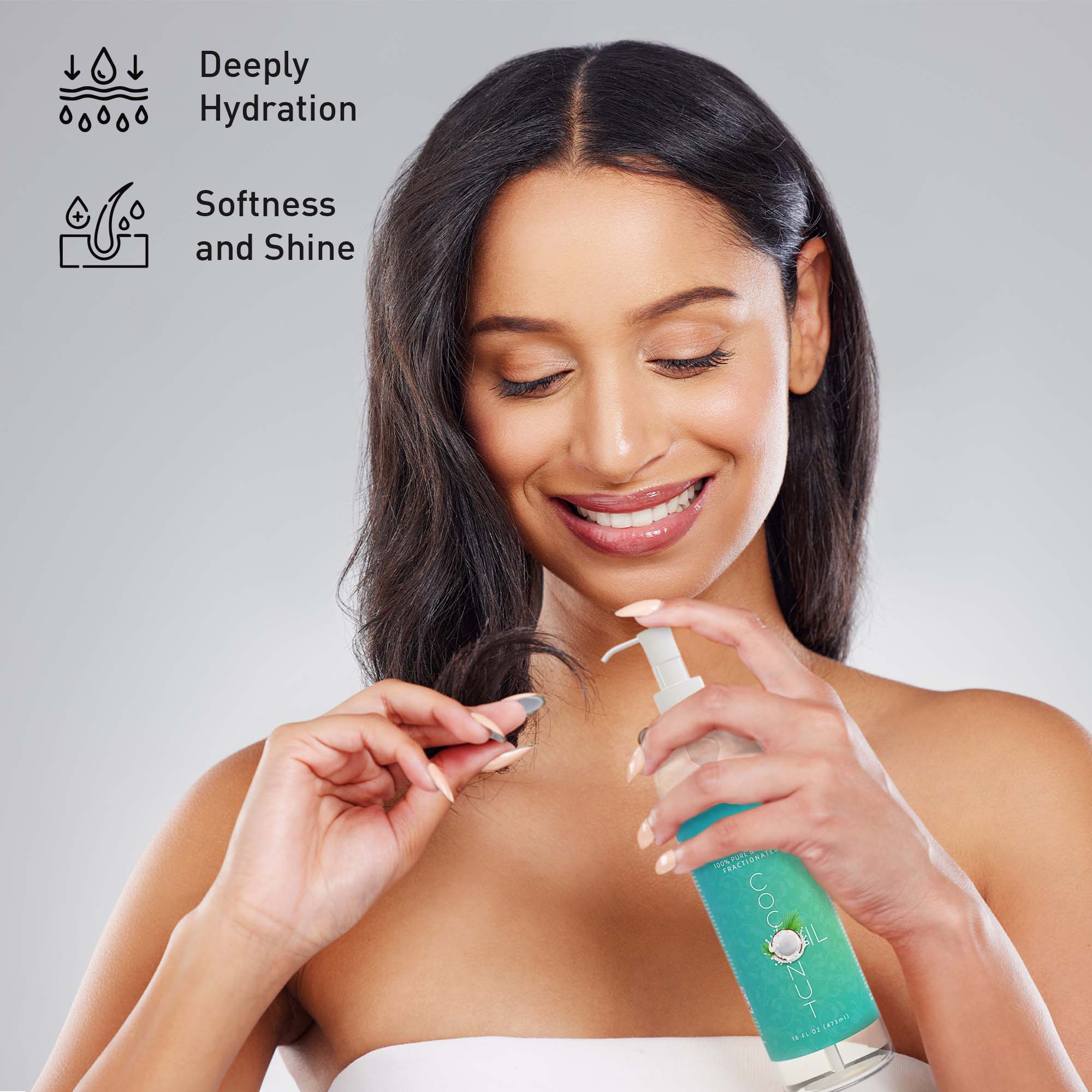 100% Pure & Natural Fractionated Coconut Oil - Tiny Tim Skincare100% Pure & Natural Fractionated Coconut OilDC - PURSONICTiny Tim SkincareDC-287625416OZ100% Pure & Natural Fractionated Coconut Oil