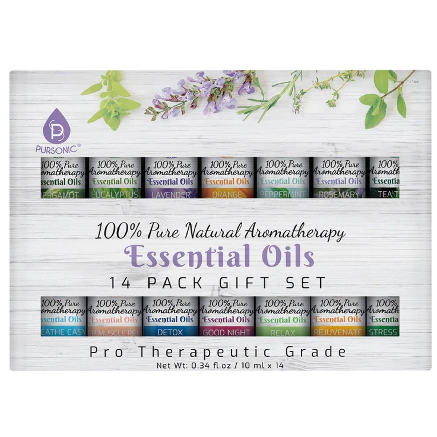 14 Pack of 100% Pure Essential Aromatherapy Oils - Tiny Tim Skincare14 Pack of 100% Pure Essential Aromatherapy OilsDC - PURSONICTiny Tim SkincareDC-287625914 Pack of 100% Pure Essential Aromatherapy Oils