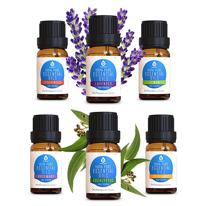 6 Pack of 100% Pure Essential Aromatherapy Oils - Tiny Tim Skincare6 Pack of 100% Pure Essential Aromatherapy OilsDC - PURSONICTiny Tim SkincareDC-28762576 Pack of 100% Pure Essential Aromatherapy Oils