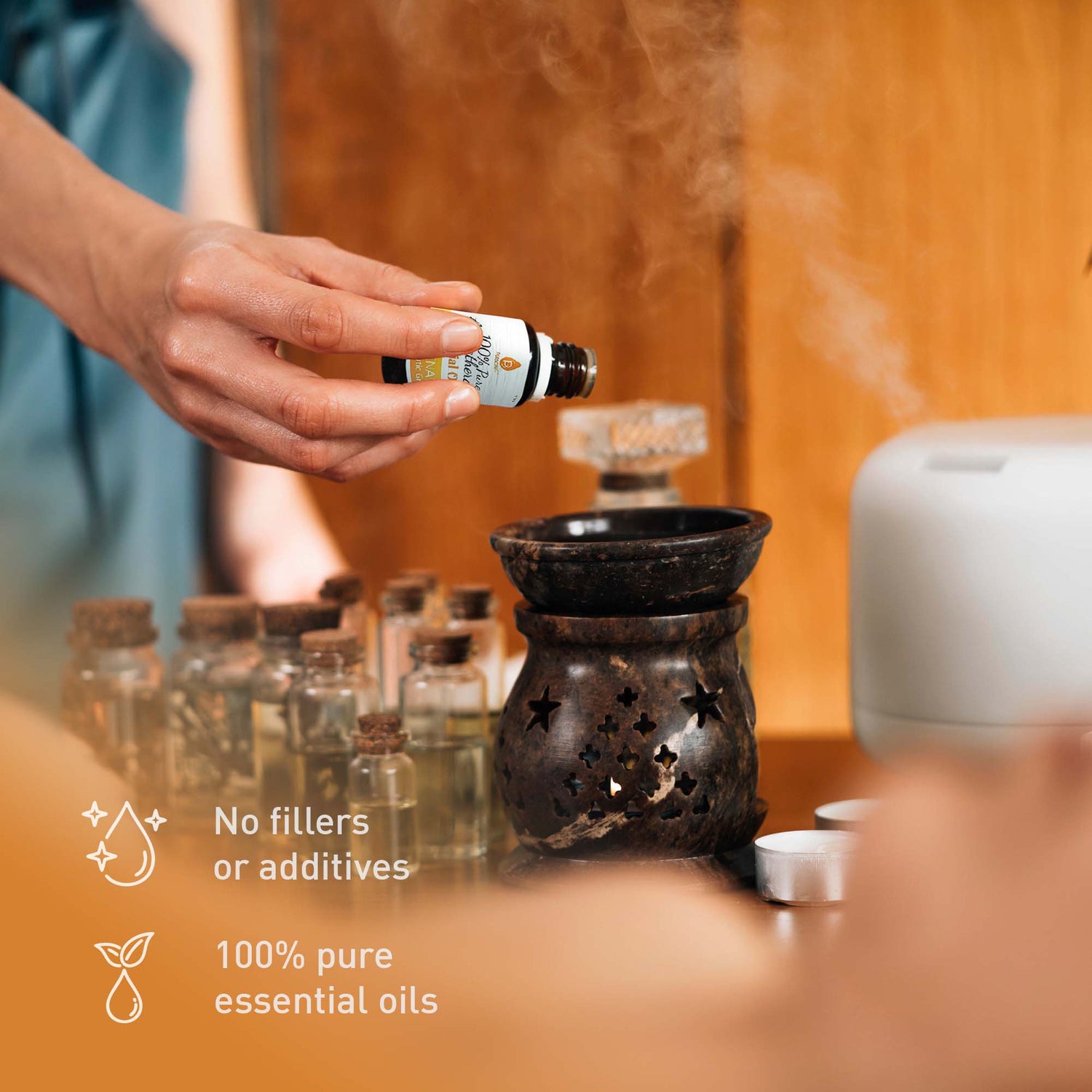 6 Pack of 100% Pure Essential Aromatherapy Oils Blends - Tiny Tim Skincare6 Pack of 100% Pure Essential Aromatherapy Oils BlendsDC - PURSONICTiny Tim SkincareDC-28762566 Pack of 100% Pure Essential Aromatherapy Oils Blends
