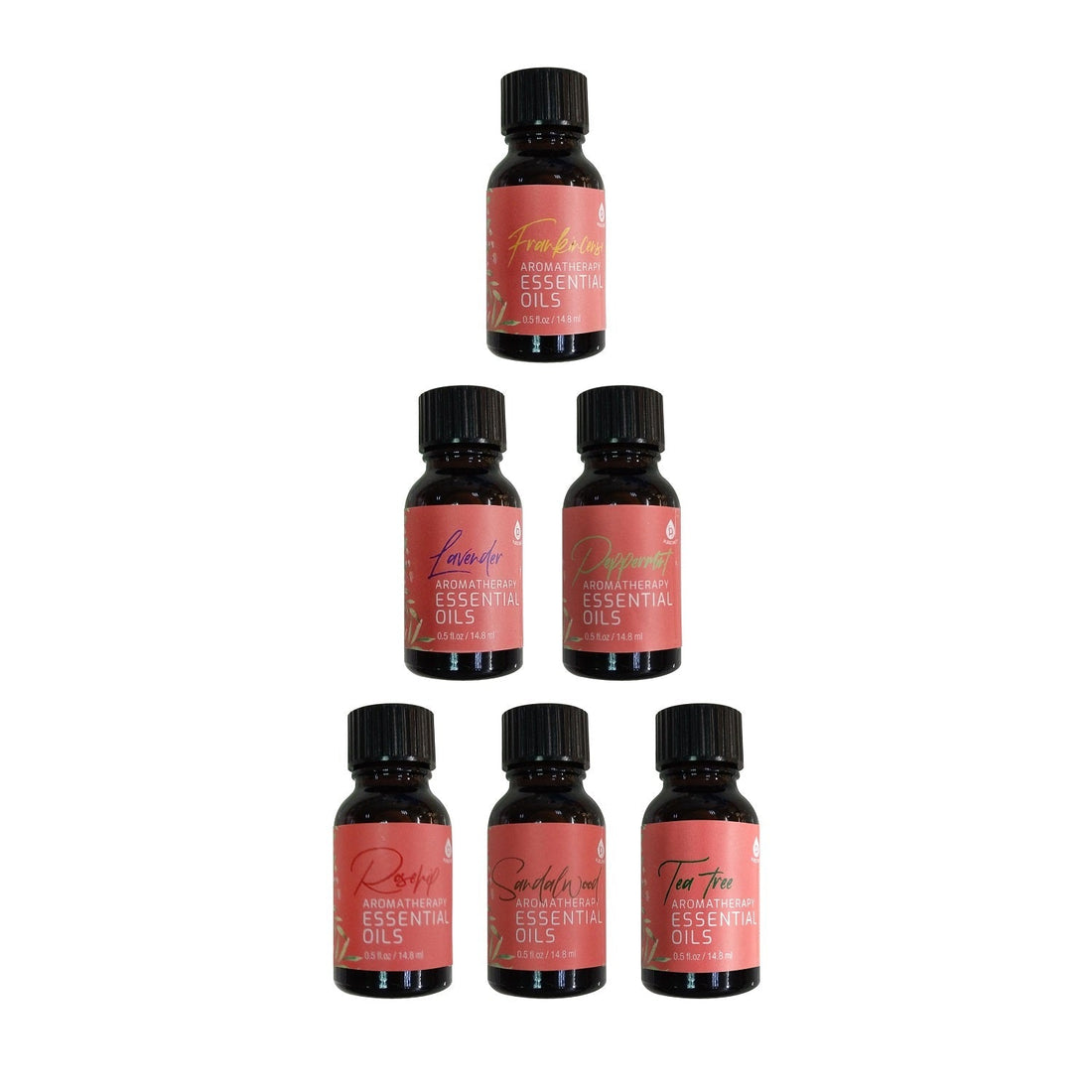 6 Pack of Aromatherapy Essential Oils - Tiny Tim Skincare6 Pack of Aromatherapy Essential OilsDC - PURSONICTiny Tim SkincareDC-28764356 Pack of Aromatherapy Essential Oils