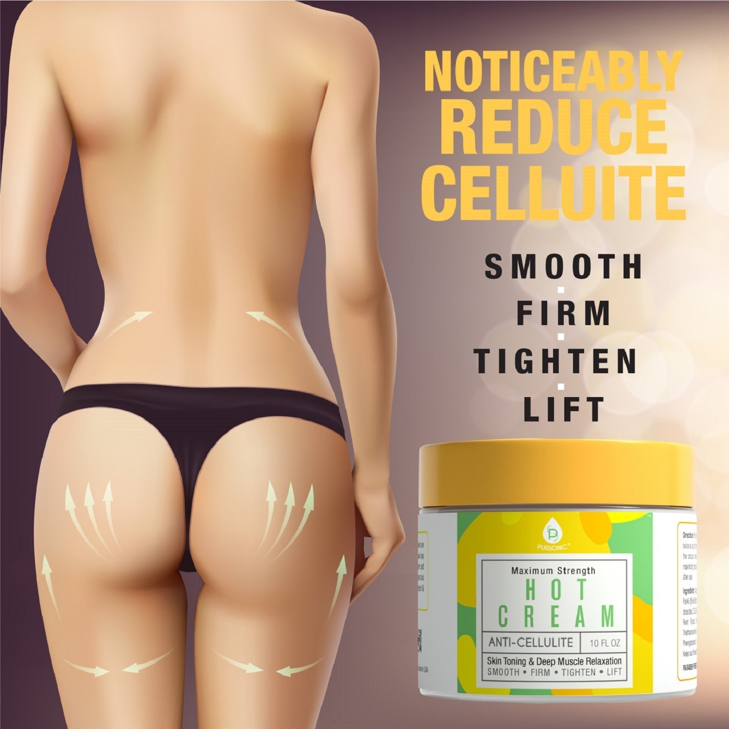 Anti Cellulite &amp; Muscle Relaxation Hot Cream - Tiny Tim SkincareAnti Cellulite &amp; Muscle Relaxation Hot CreamDC - PURSONICTiny Tim SkincareDC-287641410 OzAnti Cellulite &amp; Muscle Relaxation Hot Cream