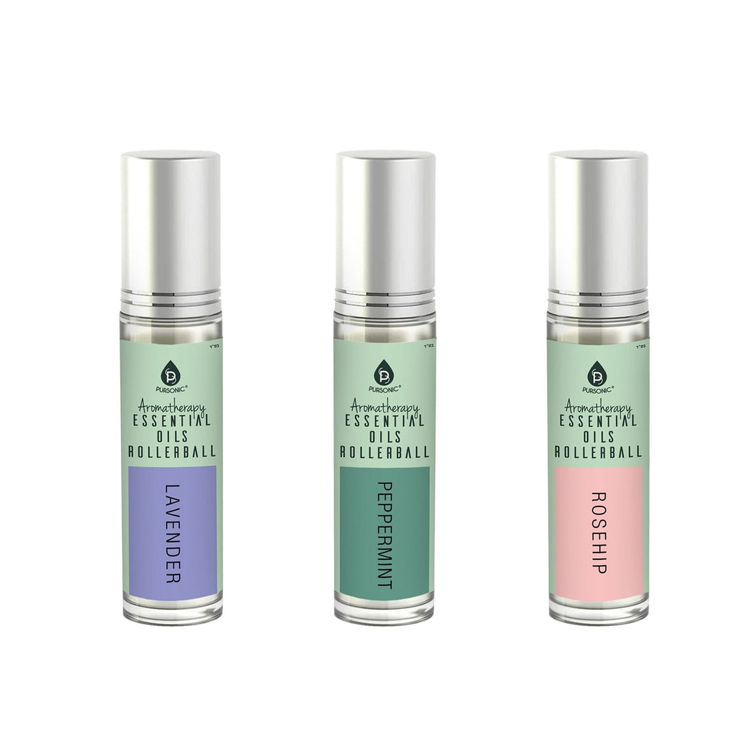 Aromatherapy Essential Oil Rollerballs (Lavender, Peppermint, Rosehip) - Tiny Tim SkincareAromatherapy Essential Oil Rollerballs (Lavender, Peppermint, Rosehip)DC - PURSONICTiny Tim SkincareDC-2876439Aromatherapy Essential Oil Rollerballs (Lavender, Peppermint, Rosehip)
