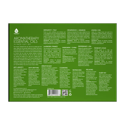 Aromatherapy Essential Oils 14-Pack Gift SetDC-PURSONICTiny Tim Skincare