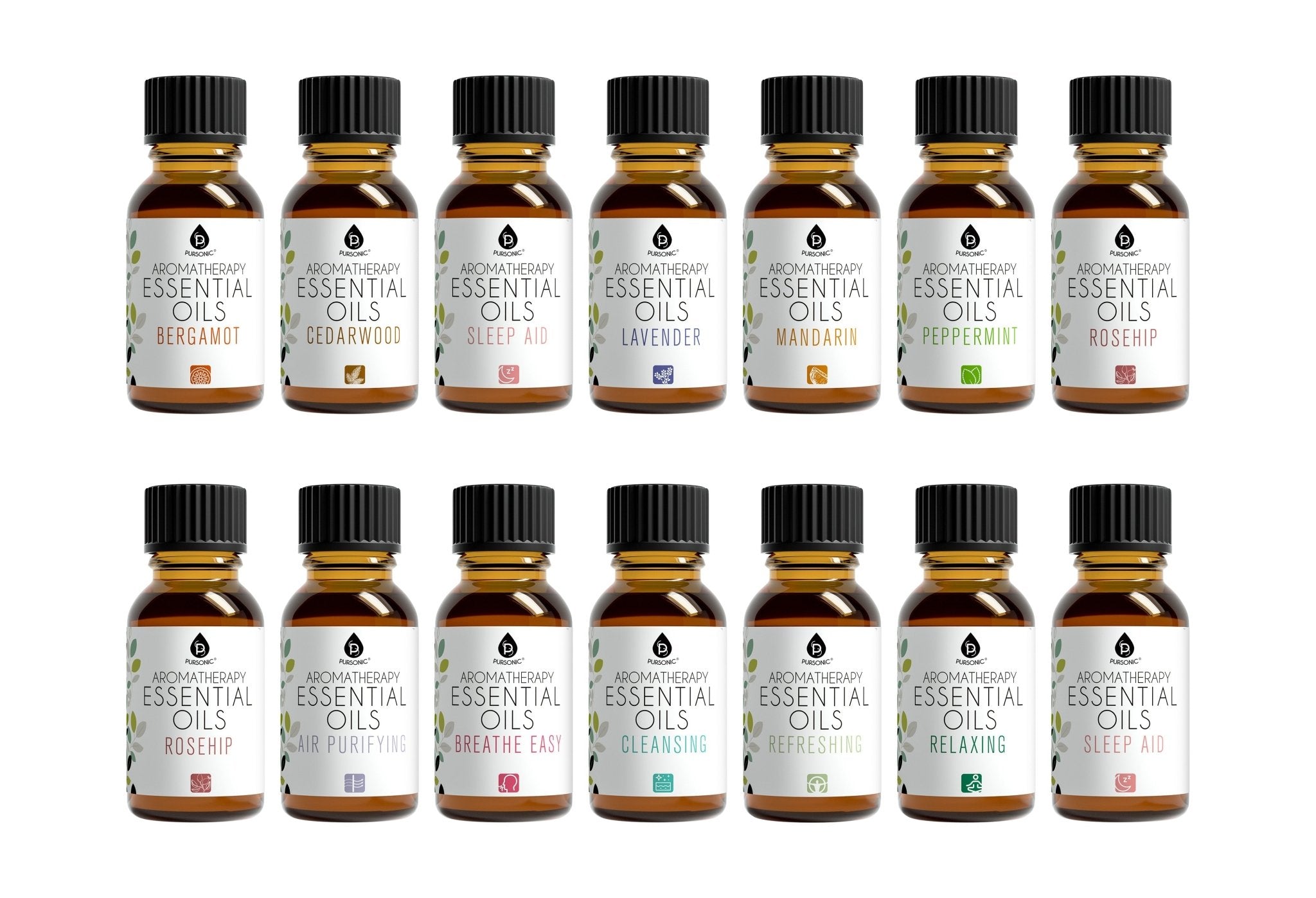 Aromatherapy Essential Oils 14-Pack Gift SetDC-PURSONICTiny Tim Skincare