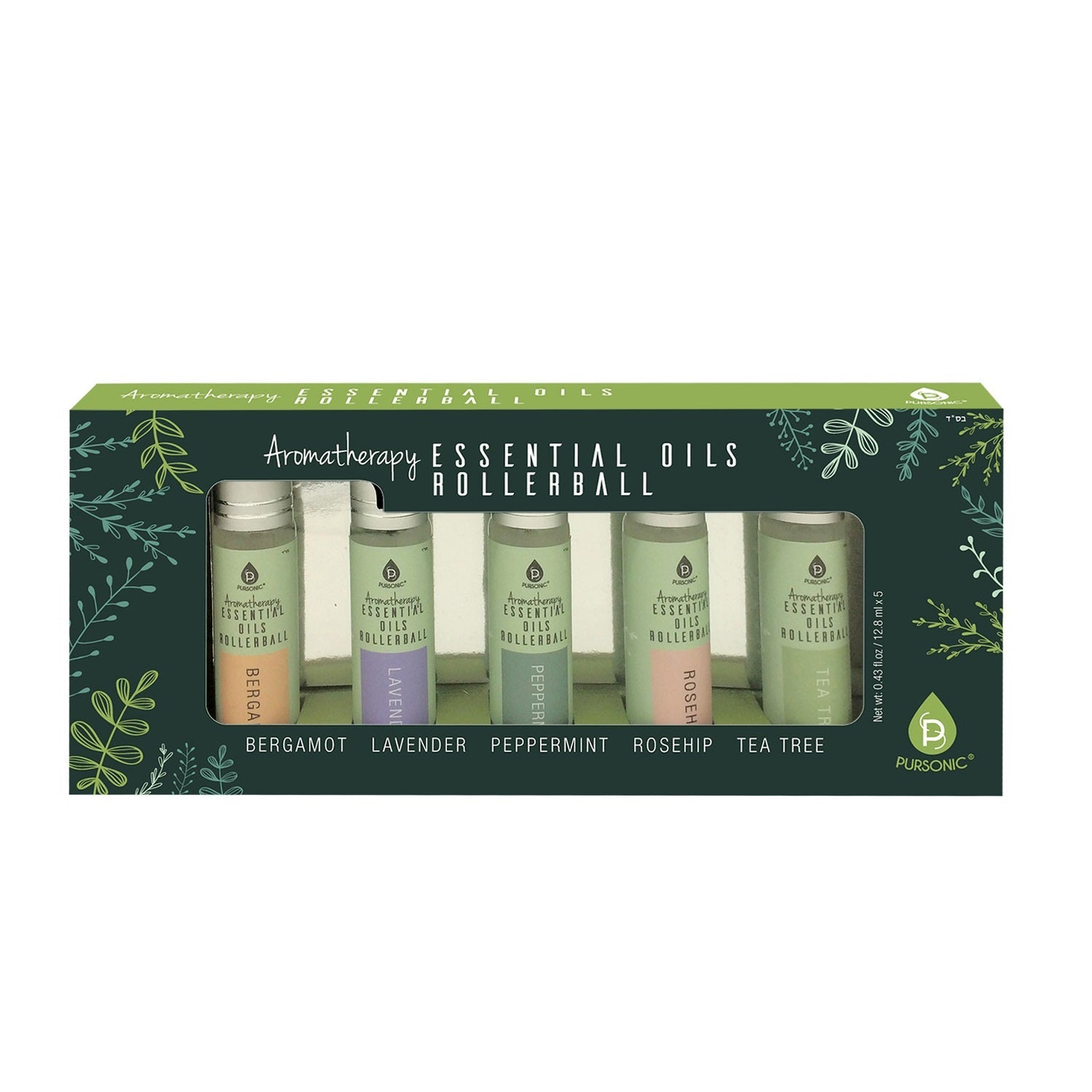 Aromatherapy Essential Oils Rollerballs (Bergamot, Lavender, Peppermint, Rosehip, Tea Tree) - Tiny Tim SkincareAromatherapy Essential Oils Rollerballs (Bergamot, Lavender, Peppermint, Rosehip, Tea Tree)DC - PURSONICTiny Tim SkincareDC-2876262Aromatherapy Essential Oils Rollerballs (Bergamot, Lavender, Peppermint, Rosehip, Tea Tree)