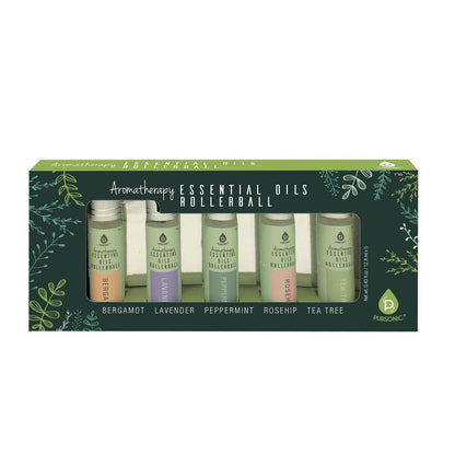 Aromatherapy Essential Oils Rollerballs (Bergamot, Lavender, Peppermint, Rosehip, Tea Tree) - Tiny Tim SkincareAromatherapy Essential Oils Rollerballs (Bergamot, Lavender, Peppermint, Rosehip, Tea Tree)DC - PURSONICTiny Tim SkincareDC-2876262Aromatherapy Essential Oils Rollerballs (Bergamot, Lavender, Peppermint, Rosehip, Tea Tree)