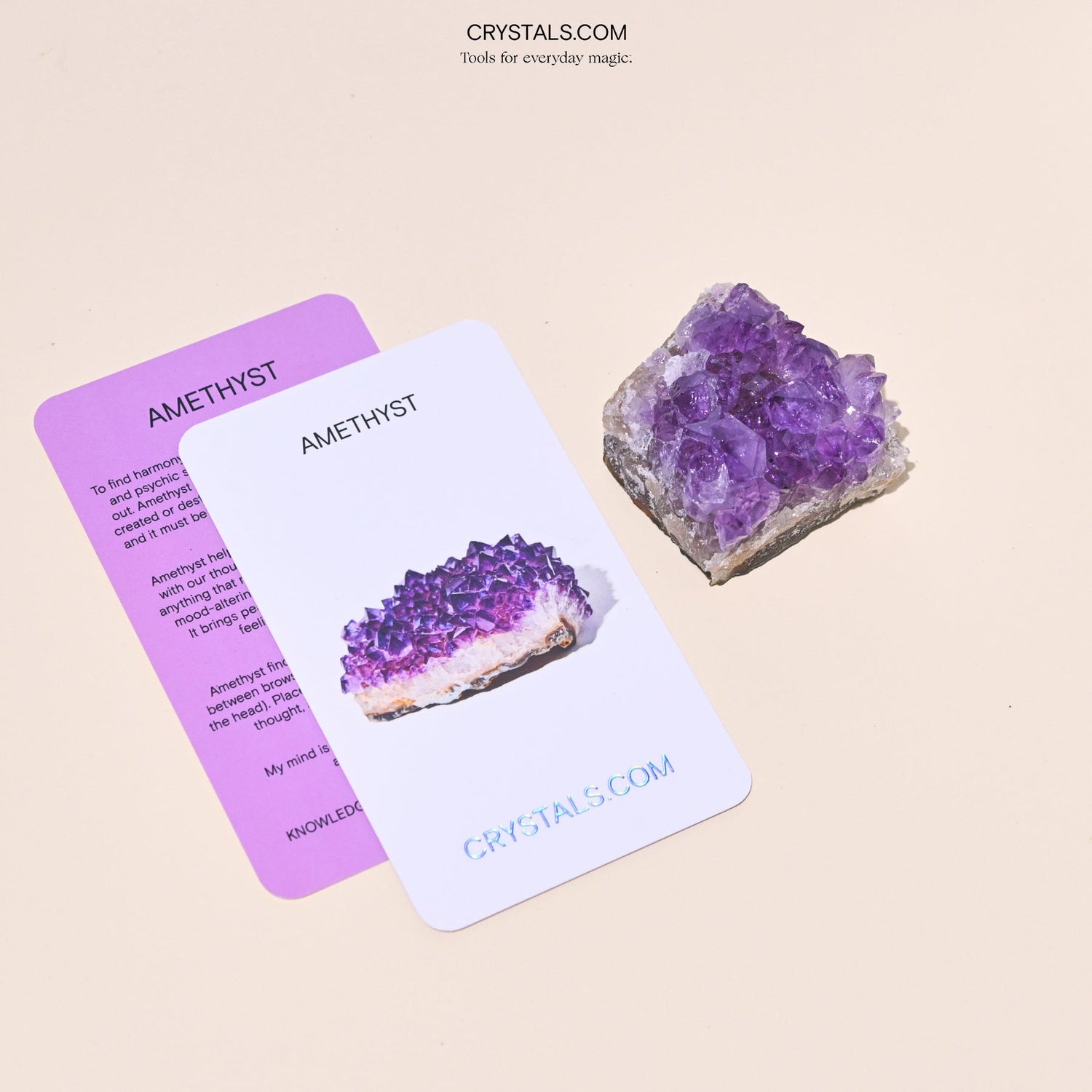 Brazilian Amethyst Cluster - Tiny Tim SkincareBrazilian Amethyst ClusterClusterCRYSTALS.COMTiny Tim Skincare70-120-amethyst-MDCRYSTALS.COMMD - 2 - 2.5 InchBrazilian Amethyst Cluster