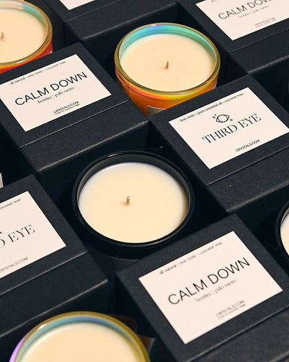 CALM DOWN Candle - Tiny Tim SkincareCALM DOWN CandleCandleCRYSTALS.COMTiny Tim Skincarecalm-down-candleCRYSTALS.COMBlack - Full SizeCALM DOWN Candle