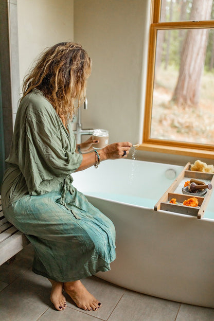 Coconut Milk Bath | Ayurvedic Herbal Soaking Ritual for Skin &amp; Spirit - Tiny Tim SkincareCoconut Milk Bath | Ayurvedic Herbal Soaking Ritual for Skin &amp; SpiritDC - PAAVANI AyurvedaTiny Tim SkincareDC-1864119Compostable RefillCoconut Milk Bath | Ayurvedic Herbal Soaking Ritual for Skin &amp; Spirit