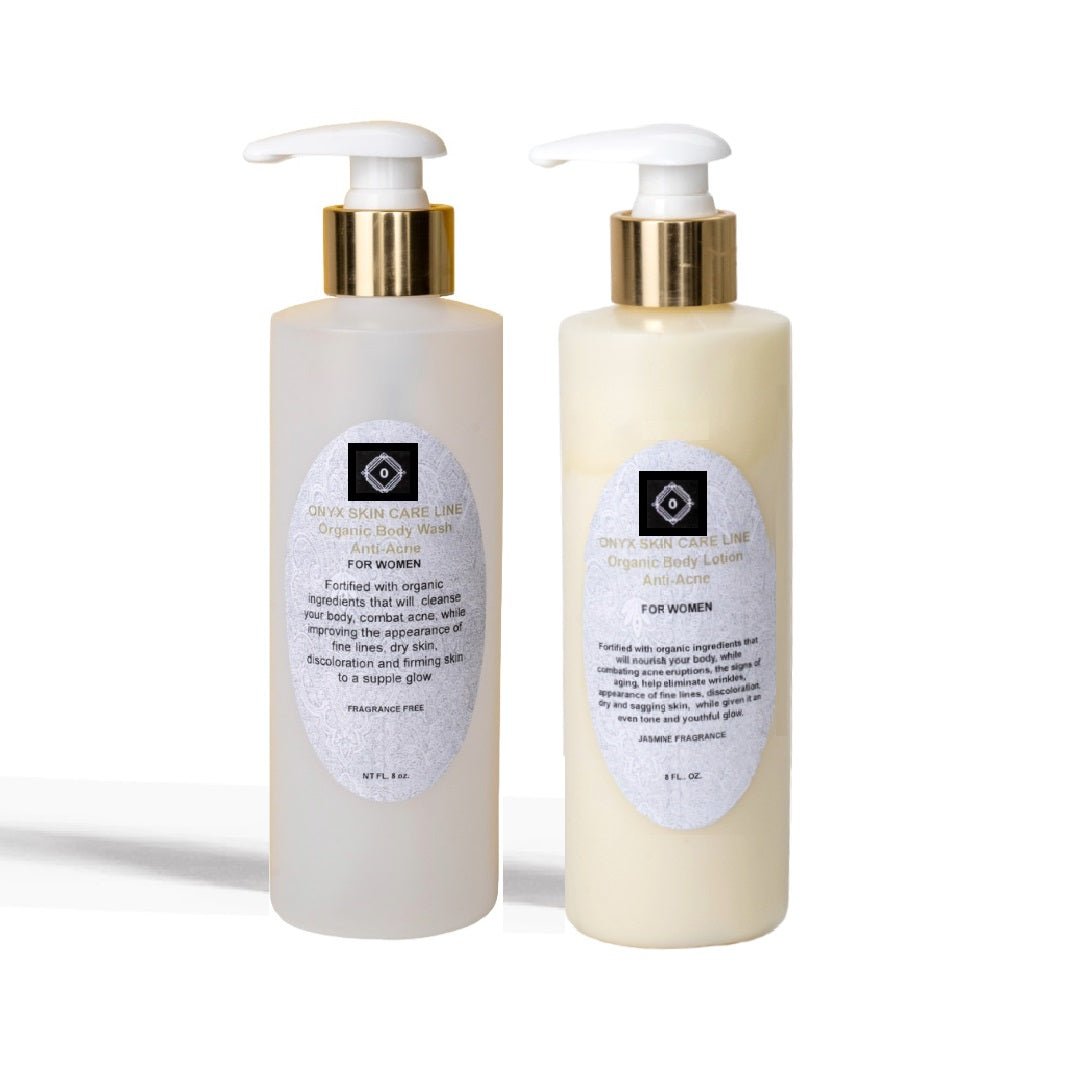 DUO ORGANIC ANTI - ACNE BODY SYSTEM - 3 Fragrances - for WOMEN - Tiny Tim SkincareDUO ORGANIC ANTI - ACNE BODY SYSTEM - 3 Fragrances - for WOMENTRIO PACKOnyx Skin Care LineTiny Tim Skincare601956330755601956330755Bulgarian RoseDUO ORGANIC ANTI - ACNE BODY SYSTEM - 3 Fragrances - for WOMEN
