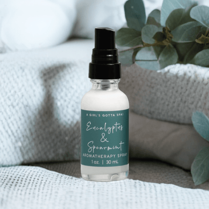 Eucalyptus and Spearmint Aromatherapy Spray - Tiny Tim SkincareEucalyptus and Spearmint Aromatherapy SprayDC - A Girl&