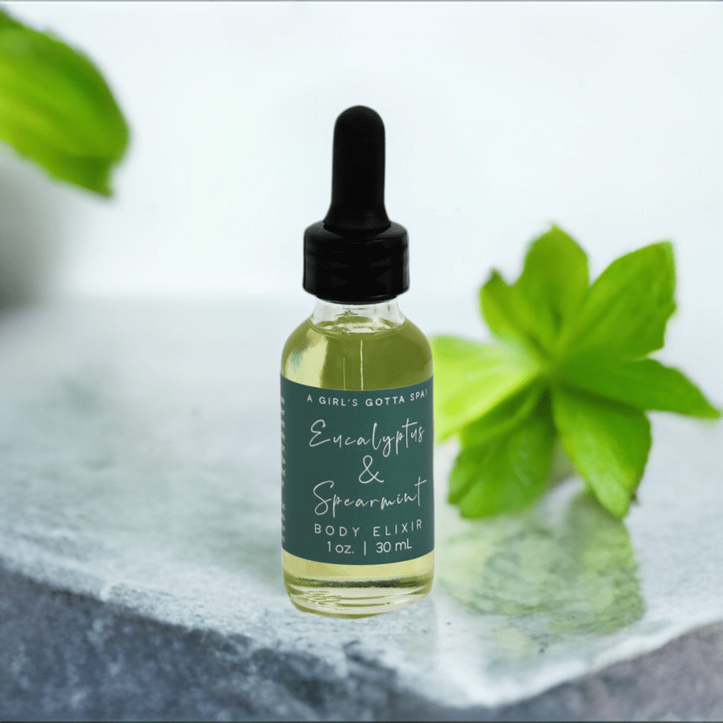 Eucalyptus &amp; Spearmint Body Elixir - Tiny Tim SkincareEucalyptus &amp; Spearmint Body ElixirDC - A Girl&