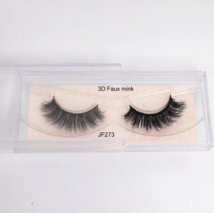 Fake Mink Eye Lash with Custom Eyelash Box 3D Fluffy Mink Eyelash Full Strip Eye Lashes with applicator - Tiny Tim SkincareFake Mink Eye Lash with Custom Eyelash Box 3D Fluffy Mink Eyelash Full Strip Eye Lashes with applicatorLuminous Bear ShopTiny Tim Skincare7090631238925170906312389251JF273Fake Mink Eye Lash with Custom Eyelash Box 3D Fluffy Mink Eyelash Full Strip Eye Lashes with applicator