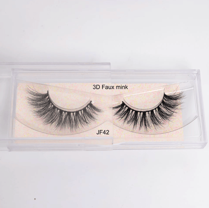 Fake Mink Eye Lash with Custom Eyelash Box 3D Fluffy Mink Eyelash Full Strip Eye Lashes with applicator - Tiny Tim SkincareFake Mink Eye Lash with Custom Eyelash Box 3D Fluffy Mink Eyelash Full Strip Eye Lashes with applicatorLuminous Bear ShopTiny Tim Skincare6896641953930868966419539308JF42Fake Mink Eye Lash with Custom Eyelash Box 3D Fluffy Mink Eyelash Full Strip Eye Lashes with applicator