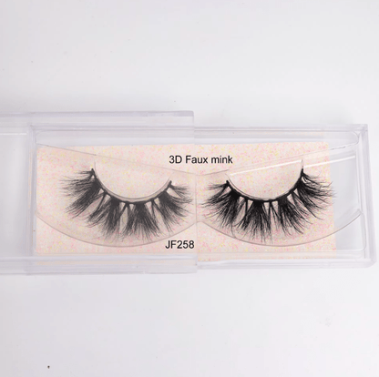 Fake Mink Eye Lash with Custom Eyelash Box 3D Fluffy Mink Eyelash Full Strip Eye Lashes with applicator - Tiny Tim SkincareFake Mink Eye Lash with Custom Eyelash Box 3D Fluffy Mink Eyelash Full Strip Eye Lashes with applicatorLuminous Bear ShopTiny Tim Skincare7060695613249870606956132498JF258Fake Mink Eye Lash with Custom Eyelash Box 3D Fluffy Mink Eyelash Full Strip Eye Lashes with applicator