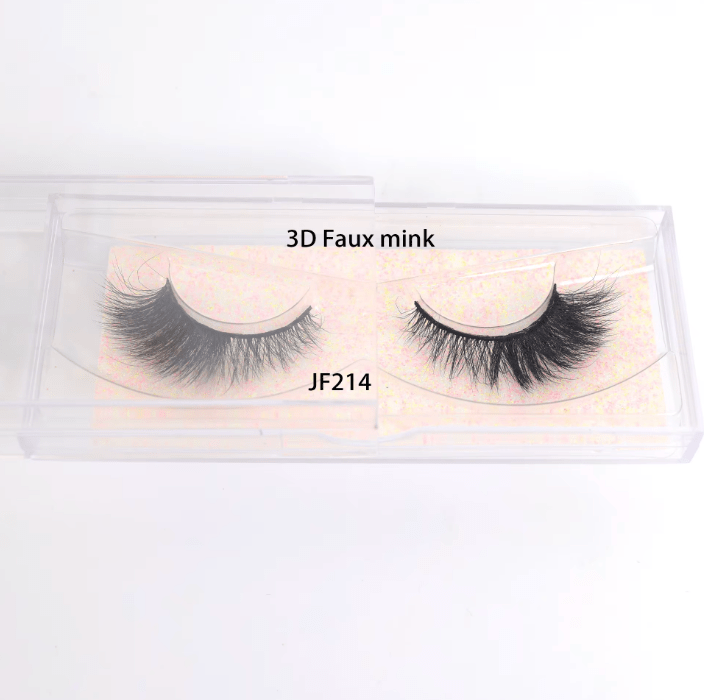 Fake Mink Eye Lash with Custom Eyelash Box 3D Fluffy Mink Eyelash Full Strip Eye Lashes with applicator - Tiny Tim SkincareFake Mink Eye Lash with Custom Eyelash Box 3D Fluffy Mink Eyelash Full Strip Eye Lashes with applicatorLuminous Bear ShopTiny Tim Skincare7025588325427670255883254276JF214Fake Mink Eye Lash with Custom Eyelash Box 3D Fluffy Mink Eyelash Full Strip Eye Lashes with applicator