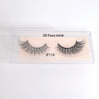 Fake Mink Eye Lash with Custom Eyelash Box 3D Fluffy Mink Eyelash Full Strip Eye Lashes with applicator - Tiny Tim SkincareFake Mink Eye Lash with Custom Eyelash Box 3D Fluffy Mink Eyelash Full Strip Eye Lashes with applicatorLuminous Bear ShopTiny Tim Skincare6929739982506969297399825069JF114Fake Mink Eye Lash with Custom Eyelash Box 3D Fluffy Mink Eyelash Full Strip Eye Lashes with applicator