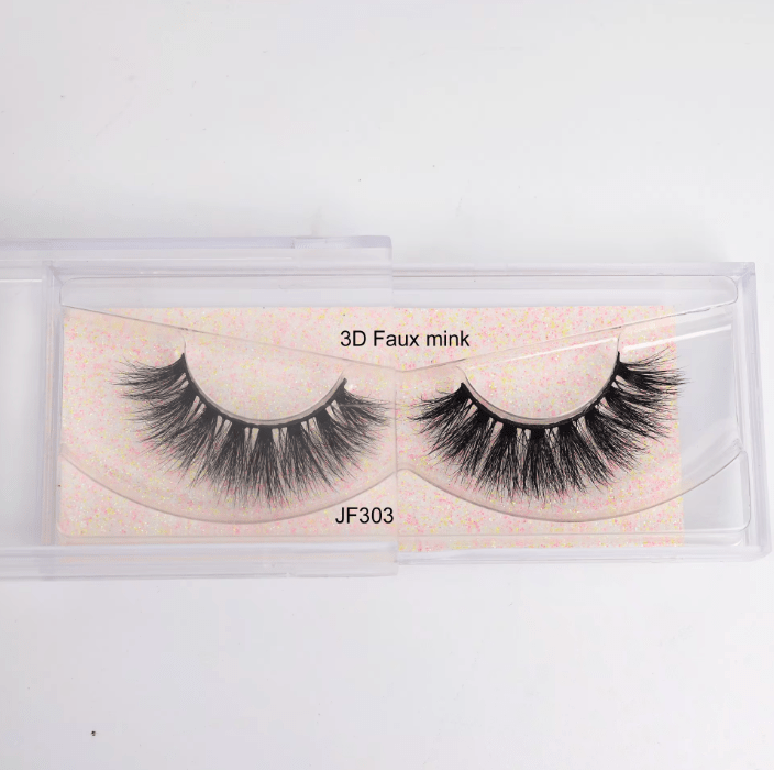 Fake Mink Eye Lash with Custom Eyelash Box 3D Fluffy Mink Eyelash Full Strip Eye Lashes with applicator - Tiny Tim SkincareFake Mink Eye Lash with Custom Eyelash Box 3D Fluffy Mink Eyelash Full Strip Eye Lashes with applicatorLuminous Bear ShopTiny Tim Skincare7122035364119271220353641192JF303Fake Mink Eye Lash with Custom Eyelash Box 3D Fluffy Mink Eyelash Full Strip Eye Lashes with applicator
