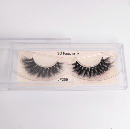 Fake Mink Eye Lash with Custom Eyelash Box 3D Fluffy Mink Eyelash Full Strip Eye Lashes with applicator - Tiny Tim SkincareFake Mink Eye Lash with Custom Eyelash Box 3D Fluffy Mink Eyelash Full Strip Eye Lashes with applicatorLuminous Bear ShopTiny Tim Skincare7079321874835470793218748354JF259Fake Mink Eye Lash with Custom Eyelash Box 3D Fluffy Mink Eyelash Full Strip Eye Lashes with applicator