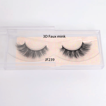 Fake Mink Eye Lash with Custom Eyelash Box 3D Fluffy Mink Eyelash Full Strip Eye Lashes with applicator - Tiny Tim SkincareFake Mink Eye Lash with Custom Eyelash Box 3D Fluffy Mink Eyelash Full Strip Eye Lashes with applicatorLuminous Bear ShopTiny Tim Skincare7049331024457470493310244574JF239Fake Mink Eye Lash with Custom Eyelash Box 3D Fluffy Mink Eyelash Full Strip Eye Lashes with applicator