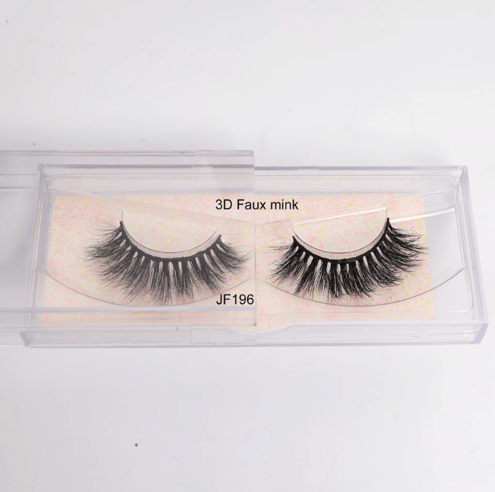 Fake Mink Eye Lash with Custom Eyelash Box 3D Fluffy Mink Eyelash Full Strip Eye Lashes with applicator - Tiny Tim SkincareFake Mink Eye Lash with Custom Eyelash Box 3D Fluffy Mink Eyelash Full Strip Eye Lashes with applicatorLuminous Bear ShopTiny Tim Skincare7003830477564370038304775643JF196Fake Mink Eye Lash with Custom Eyelash Box 3D Fluffy Mink Eyelash Full Strip Eye Lashes with applicator