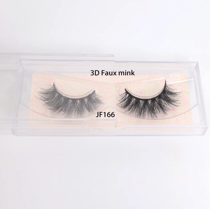 Fake Mink Eye Lash with Custom Eyelash Box 3D Fluffy Mink Eyelash Full Strip Eye Lashes with applicator - Tiny Tim SkincareFake Mink Eye Lash with Custom Eyelash Box 3D Fluffy Mink Eyelash Full Strip Eye Lashes with applicatorLuminous Bear ShopTiny Tim Skincare6962087496233369620874962333JF166Fake Mink Eye Lash with Custom Eyelash Box 3D Fluffy Mink Eyelash Full Strip Eye Lashes with applicator