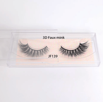 Fake Mink Eye Lash with Custom Eyelash Box 3D Fluffy Mink Eyelash Full Strip Eye Lashes with applicator - Tiny Tim SkincareFake Mink Eye Lash with Custom Eyelash Box 3D Fluffy Mink Eyelash Full Strip Eye Lashes with applicatorLuminous Bear ShopTiny Tim Skincare6950604575682369506045756823JF139Fake Mink Eye Lash with Custom Eyelash Box 3D Fluffy Mink Eyelash Full Strip Eye Lashes with applicator