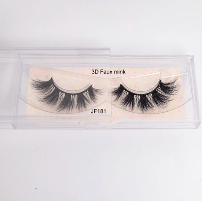 Fake Mink Eye Lash with Custom Eyelash Box 3D Fluffy Mink Eyelash Full Strip Eye Lashes with applicator - Tiny Tim SkincareFake Mink Eye Lash with Custom Eyelash Box 3D Fluffy Mink Eyelash Full Strip Eye Lashes with applicatorLuminous Bear ShopTiny Tim Skincare6976122220338769761222203387JF181Fake Mink Eye Lash with Custom Eyelash Box 3D Fluffy Mink Eyelash Full Strip Eye Lashes with applicator