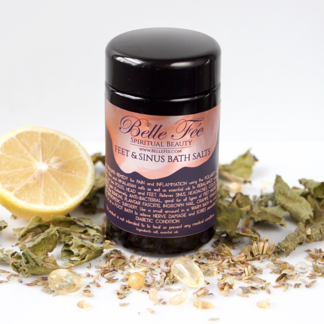 Feet &amp; Sinus Bath Salts - Tiny Tim SkincareFeet &amp; Sinus Bath SaltsDC - Belle Fée NYCTiny Tim SkincareDC-210170Feet &amp; Sinus Bath Salts