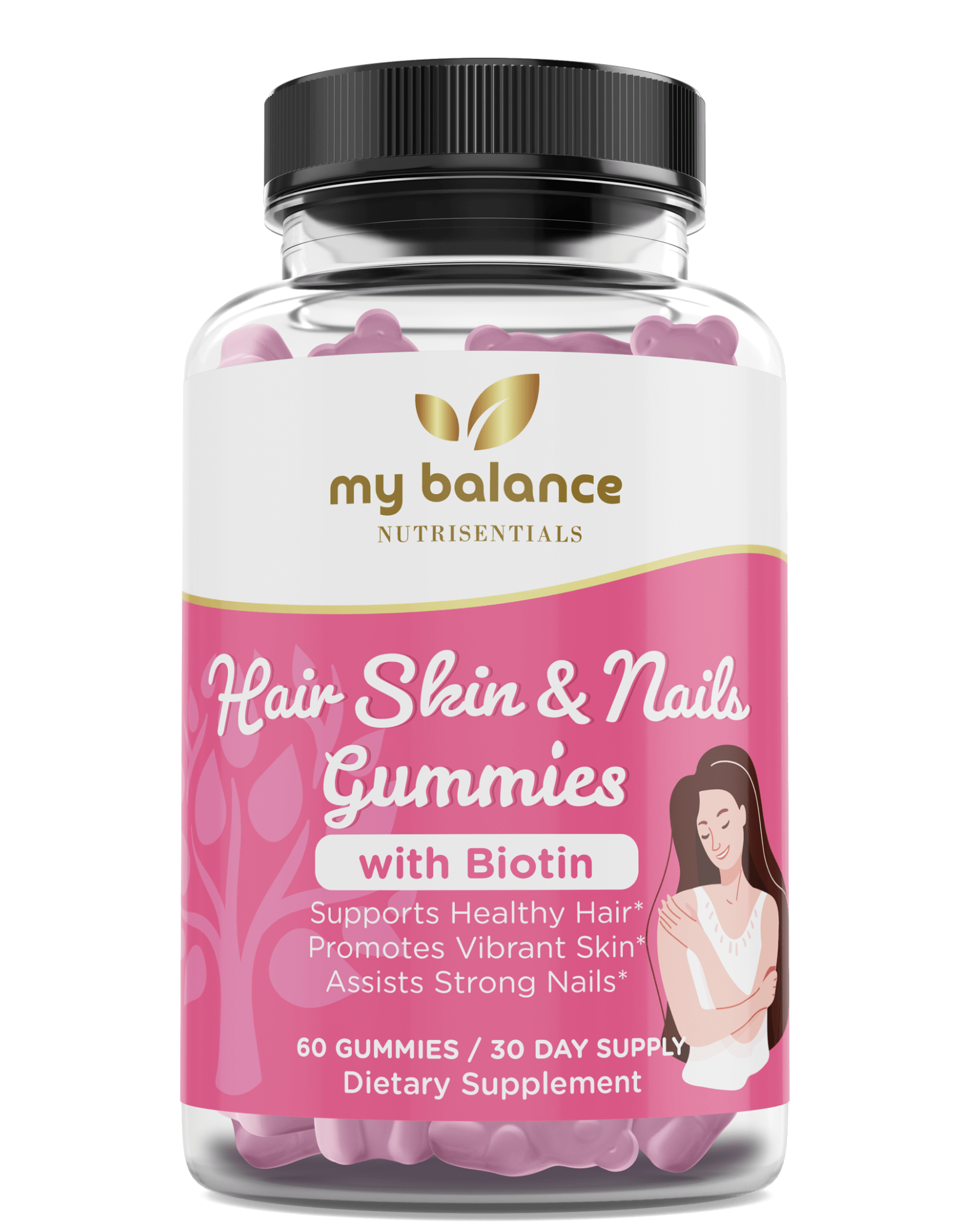 Hair Skin and Nails with Biotin - Tiny Tim SkincareHair Skin and Nails with BiotinDC - My Balance NutrisentialsTiny Tim SkincareDC-2536858Hair Skin and Nails with Biotin
