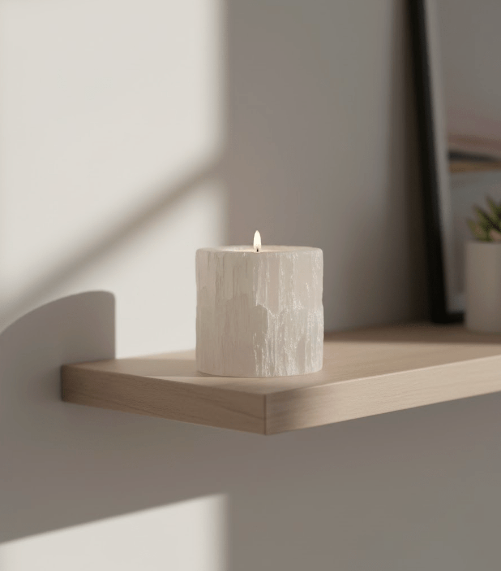 Illuminate - Selenite Candle Holder - Tiny Tim SkincareIlluminate - Selenite Candle Holderhome decorCRYSTALS.COMTiny Tim Skincareselen-candle-holderCRYSTALS.COMIlluminate - Selenite Candle Holder