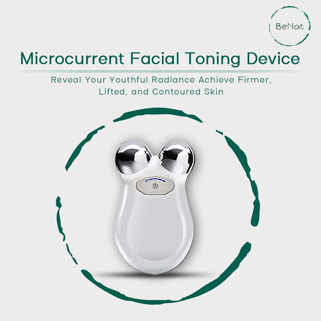 Microcurrent Facial Toning Massager - Tiny Tim SkincareMicrocurrent Facial Toning MassagerFacial ToningDC - BeNatTiny Tim SkincareDC-2075013Microcurrent Facial Toning Massager